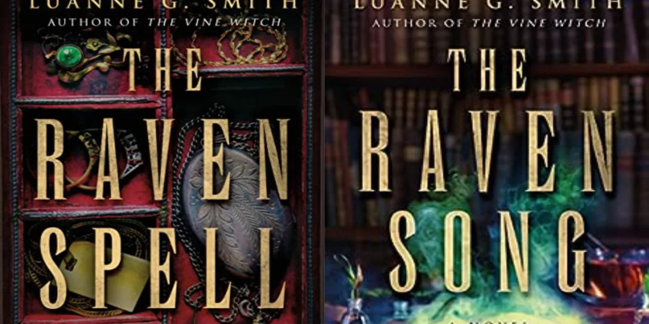 A Conspiracy of Magic Books 1 and 2 (The Raven Spell and The Raven Song) Luanne G. Smith author and Susannah Jones narrator