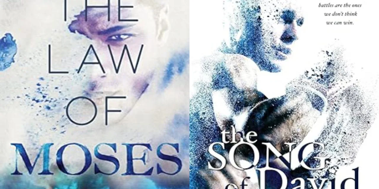 The Law of Moses Series (The Law of Moses & The Song of David by Amy Harmon, narrated by Tavia Gilbert, J.D. Jackson, and Zachary Webber