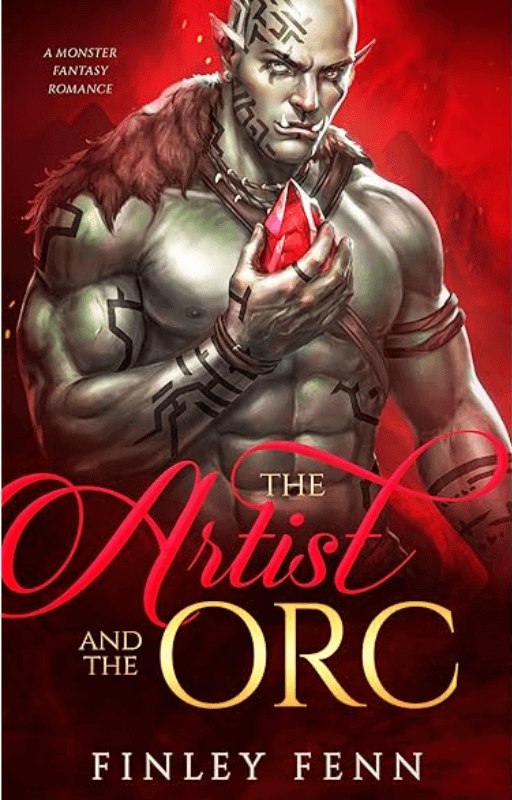 The Artist and the Orc: A Monster Fantasy Romance (Orc Sworn) Book Cover